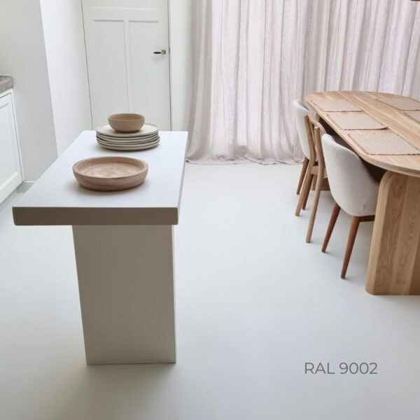 Gietvloer PU RAL 9002