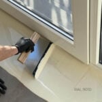 Verdelen gietvloer RAL 9010