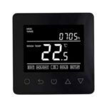 Thermostaat digitaal zwart
