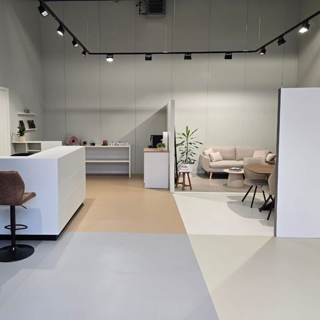 gietvloeren showroom